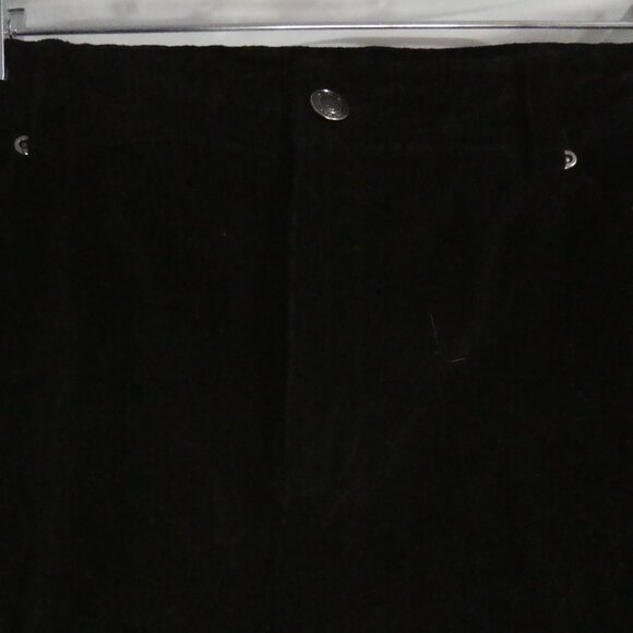 RAFAELLA | size 12 | Black Cords / Corduroy Pants - Picture 4 of 16